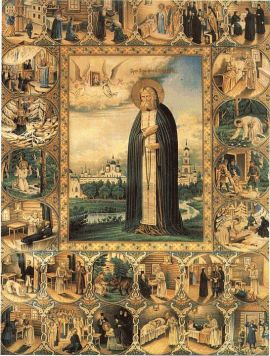 Sfântul Serafim de Sarov.